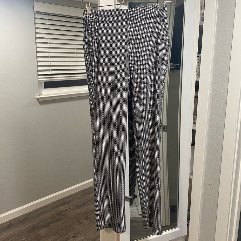 Max Studio Geo Print Trousers